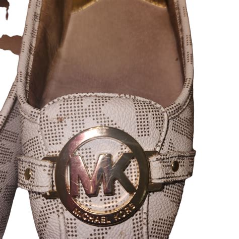 michael kors fulton logo moccasin vanilla|Fulton Studded Moccasin .